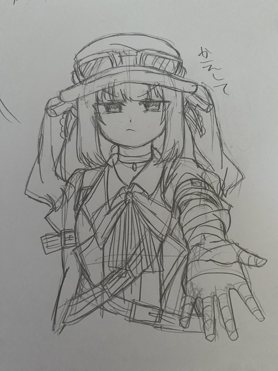 久々に絵を描いた アナログだけど