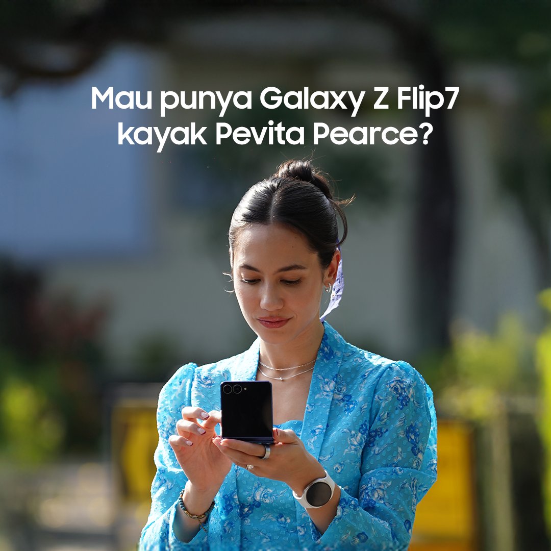 samsungID's tweet image. RT &amp;amp; Reply “Mau punya #GalaxyZFold7 #GalaxyZFlip7 #AbracadabraOnViu” buat yang pengen punya hp ini😍

Kesempatan terakhir hingga 27 November buat dapatkan special package Abracadabra! Dapatkan di samsung.com/id &amp;amp; Samsung Store Lotte Mall Jakarta! #ExploreGalaxyWay