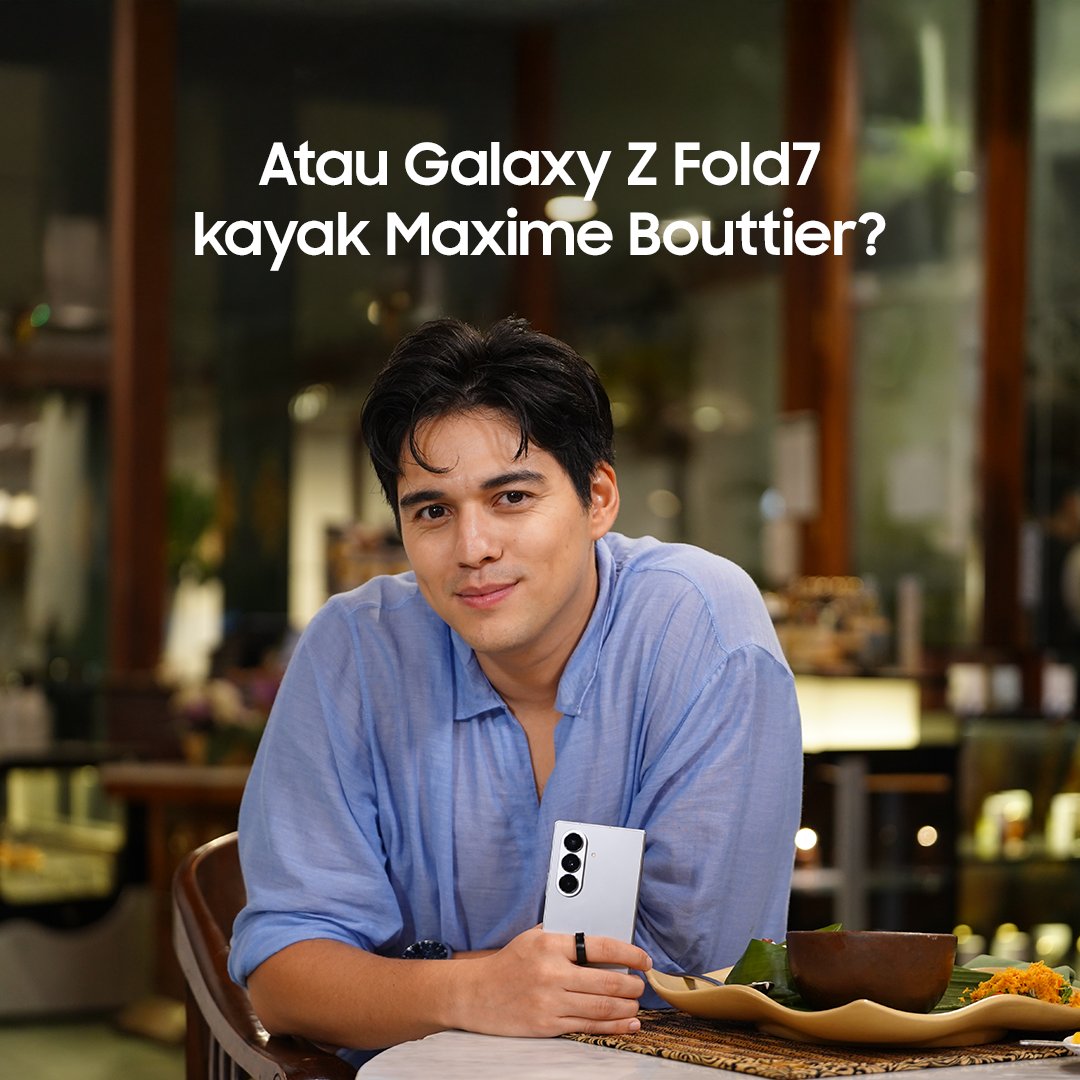 samsungID's tweet image. RT &amp;amp; Reply “Mau punya #GalaxyZFold7 #GalaxyZFlip7 #AbracadabraOnViu” buat yang pengen punya hp ini😍

Kesempatan terakhir hingga 27 November buat dapatkan special package Abracadabra! Dapatkan di samsung.com/id &amp;amp; Samsung Store Lotte Mall Jakarta! #ExploreGalaxyWay