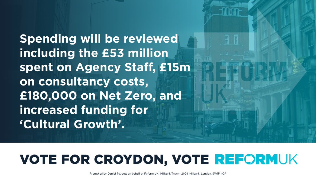 ReformUKCRYDN's tweet image. #Croydon #Reform #ReformUK