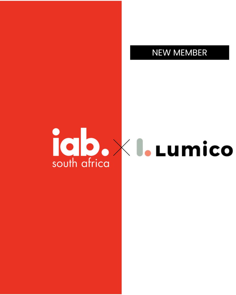 iab_sa's tweet image. 🙌Welcome to the IAB SA community, Lumico!🖥️

Lumico is a full-service creative digital agency with a passion for pushing boundaries.

Join Lumico in the IAB SA community — members.iabsa.net🔗

#iabsa #Lumico   #members