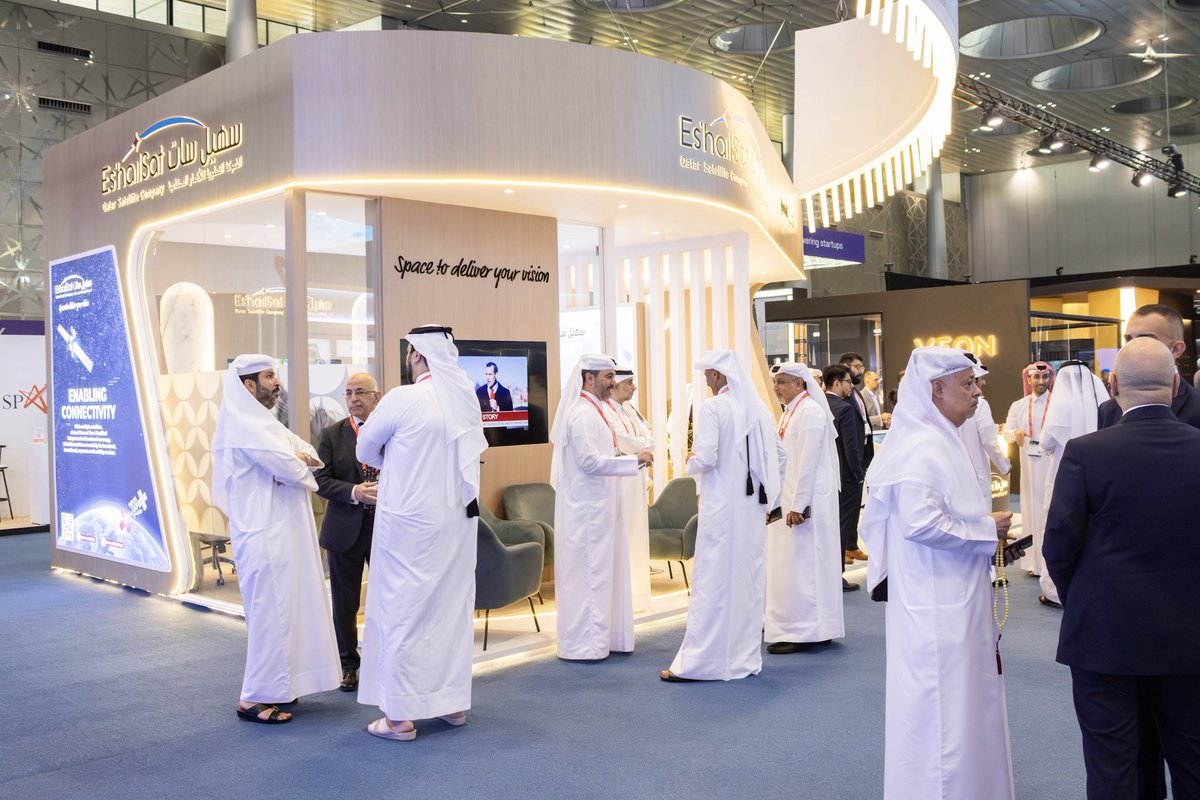 اليوم الثاني والأخير لمعرض @mwcseries .. تفضلوا بزيارتنا في جناح F.26 متواجدين إلى الساعه ٥:٣٠ م لمقابلة فريق سهيل سات والتعرف على خططنا المستقبلية..