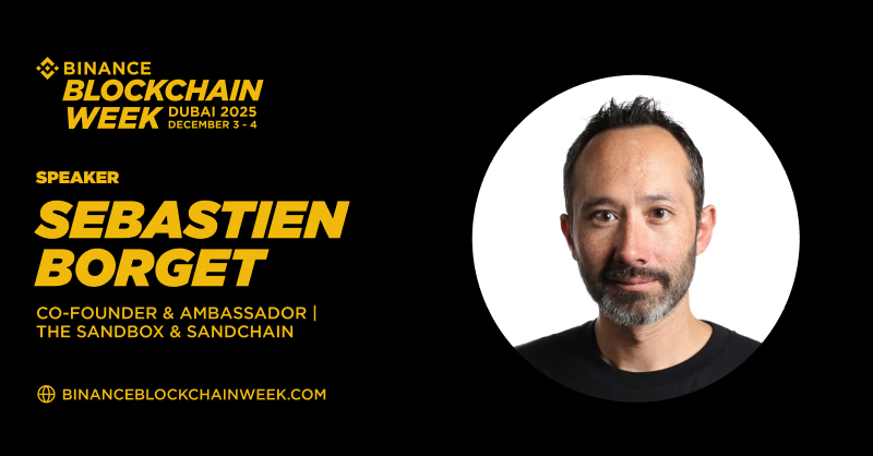 0xSANDchain's tweet image. Joining @binance  Blockchain Week, @borgetsebastien     will speak on the Gaming &amp;amp; AI: The Advent of In-Game Economies panel (12:25–1:00pm), exploring how digital ownership, design and innovative assets are reshaping the future of gameplay and unlocking the next generation of…