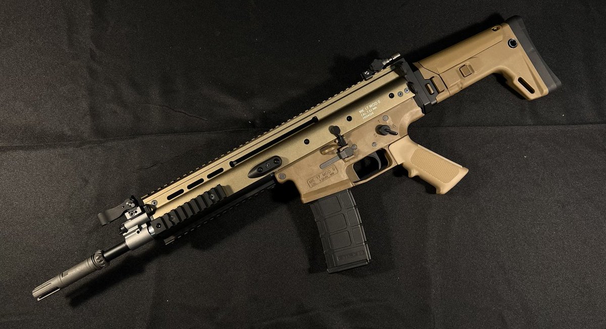 RENEGADE__Tech's tweet image. MK17 MOD1 556 Coming soon🤑

MOA Exhibition 2025  New Product Reveal
The upgraded products will be showcased at MOA 2025.🥳

VFC/WE SCAR GBB ACR stock has also been officially released. 

Product Art: アルマ０１