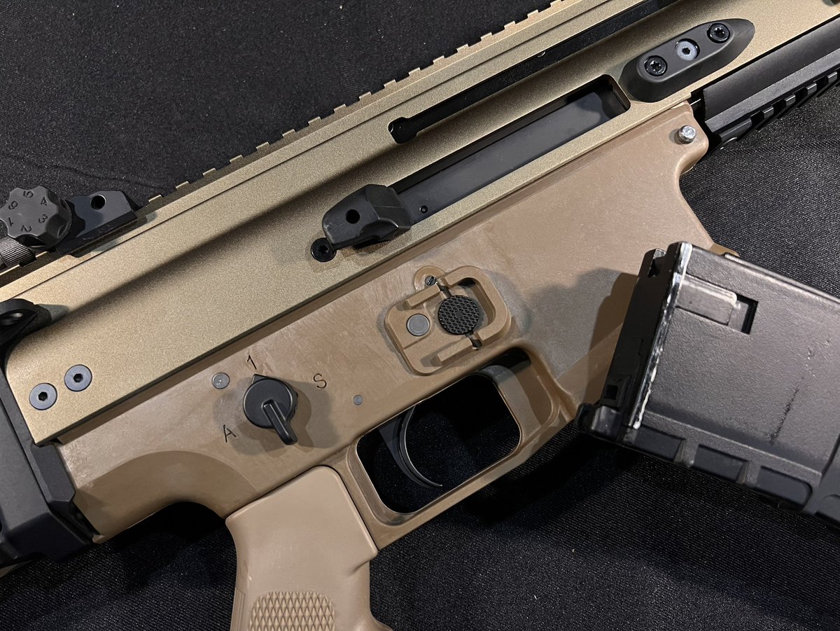 RENEGADE__Tech's tweet image. MK17 MOD1 556 Coming soon🤑

MOA Exhibition 2025  New Product Reveal
The upgraded products will be showcased at MOA 2025.🥳

VFC/WE SCAR GBB ACR stock has also been officially released. 

Product Art: アルマ０１