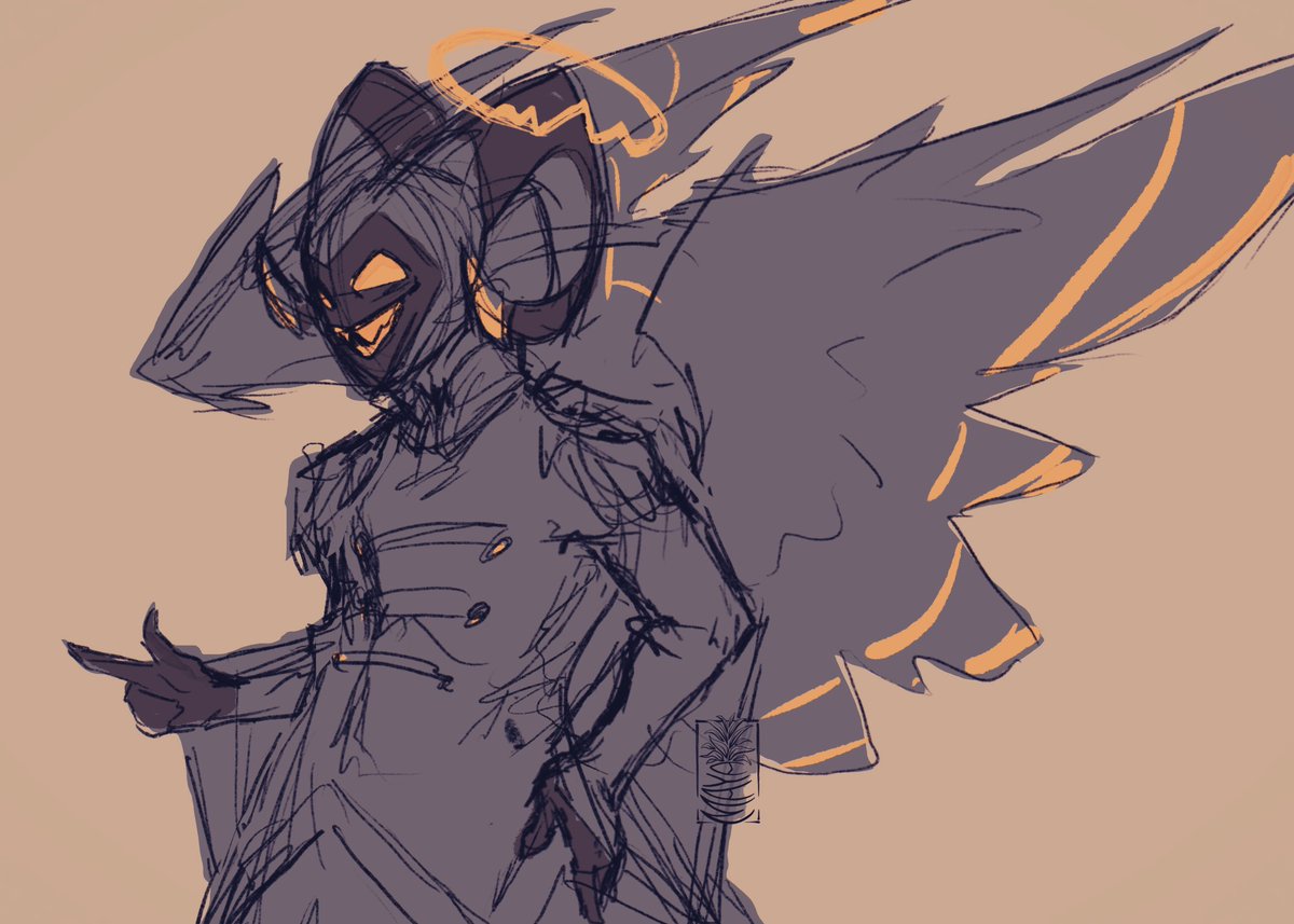 Extremely normal about him btw 
Brewing up some diabolical headcanons rn