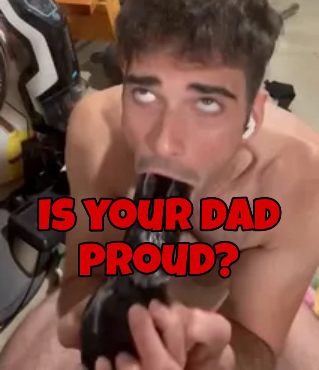 StraightBully25's tweet image. You losers know deep down that you’re gross, pathetic, and a disappointment. You genuinely just can’t help it. It’s your nature.

It’s okay. You can give up trying to win dad’s attention. You should be aiming for mine instead. I specialize in making disappointments useful. 💵😂