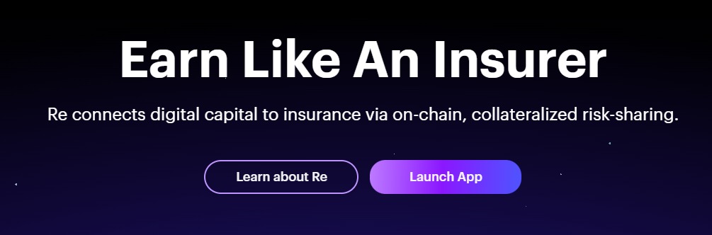 Alright, I finally looked into re.xyz and here is the dumbproof version for anyone still confused.

This thing is basically a money vault for insurance giants.
You drop your stablecoins in, they use it in real reinsurance deals, and you get paid from the