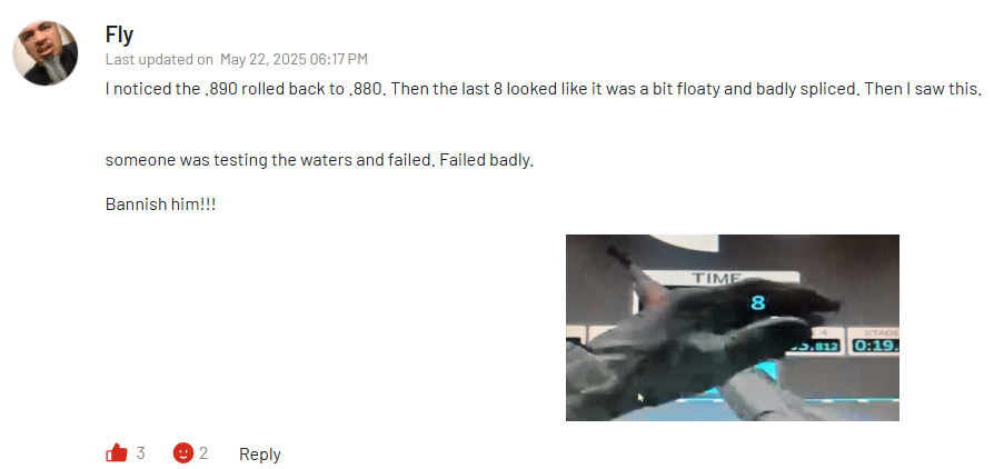 As soon as this was submitted, one gamer said "Look at the timer".
Man, that was easy to see.  I saw it right away. 

This Cheated Speedrun Is So Bad I Lost Brain Cells youtu.be/lBoFC-QXJyk?si… via <a href="/YouTube/">YouTube</a>