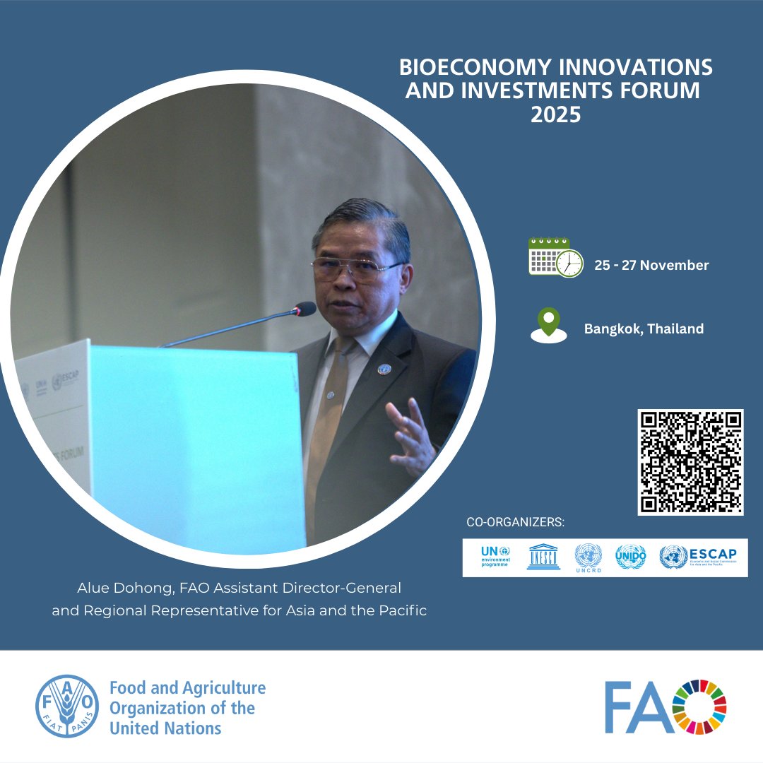 "Our region has immense scope for advancing bioeconomy. To harness it, we must ensure sustainable supply of raw materials, clear and aligned policies and collaboration across government, private sector, academia and producers".

🗞️bit.ly/3XdIifB
🔗bit.ly/48cLgaB