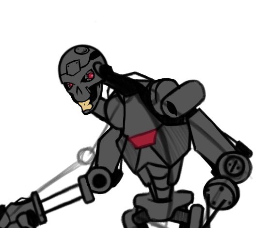 DorkusArts's tweet image. I recently watched T2: Judgement Day, my go what a good movie, made me want to draw a original design for a terminator, so i made this, idk, i midght make another cause it was kinda fun making one.
#Terminator #drawing #design #oomfs #moots