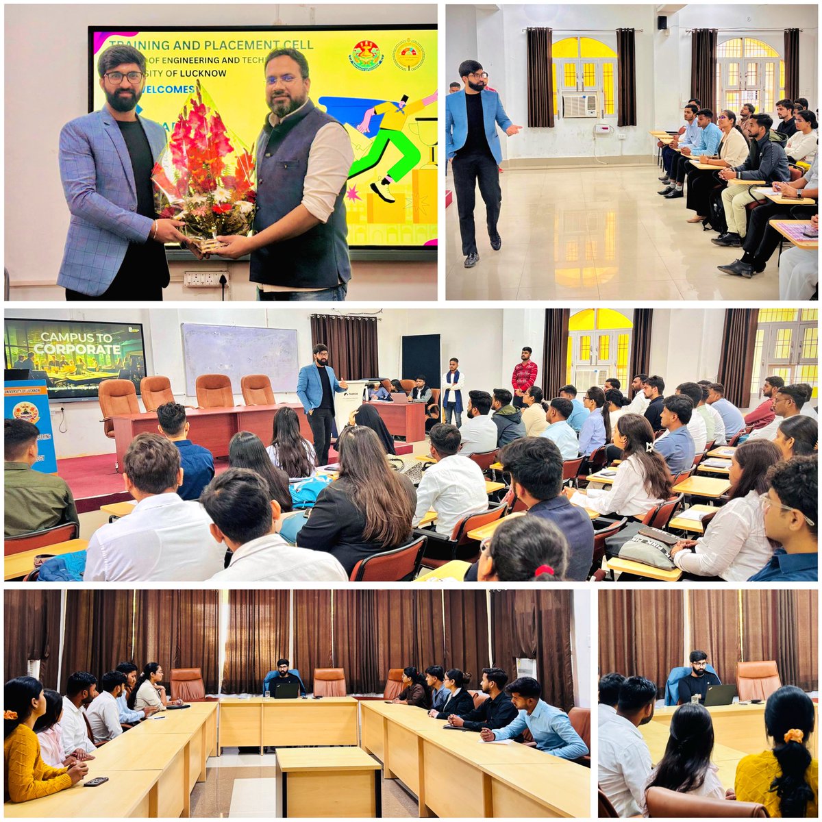 Training & Placement Cell @FoET-LU tweet media