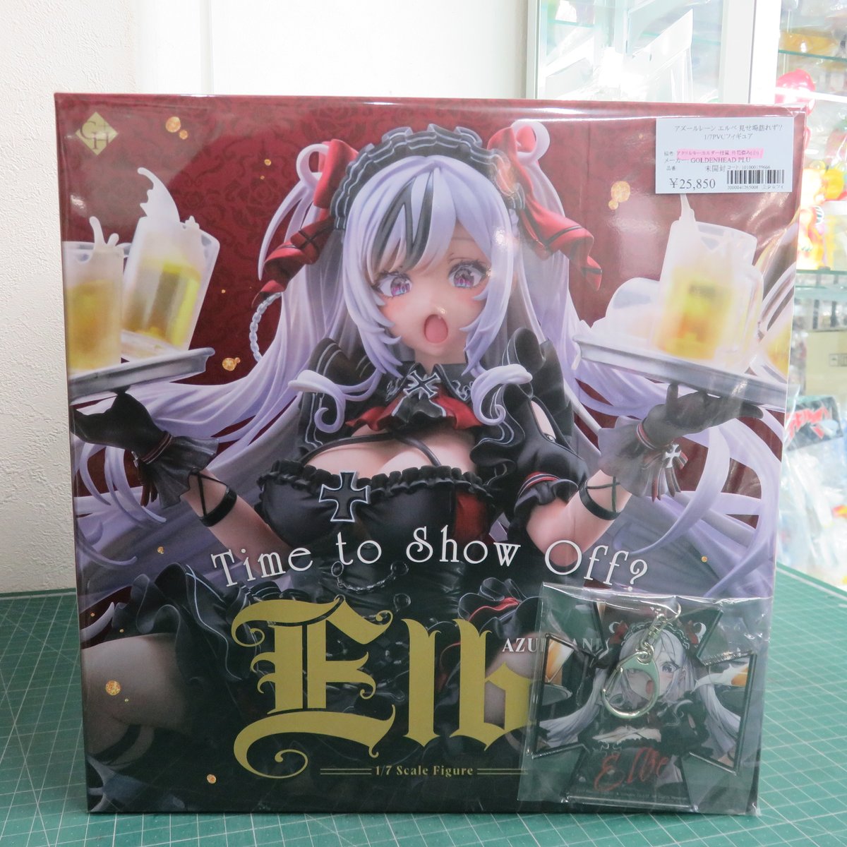 買取品】 1/7スケールフィギュア アズールレーン エルベ 見せ場訪れず