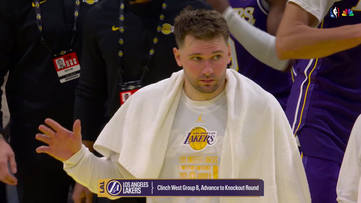 LAKERS CLINCH WEST GROUP B BEHIND LUKA'S 43 POINTS 🚨 