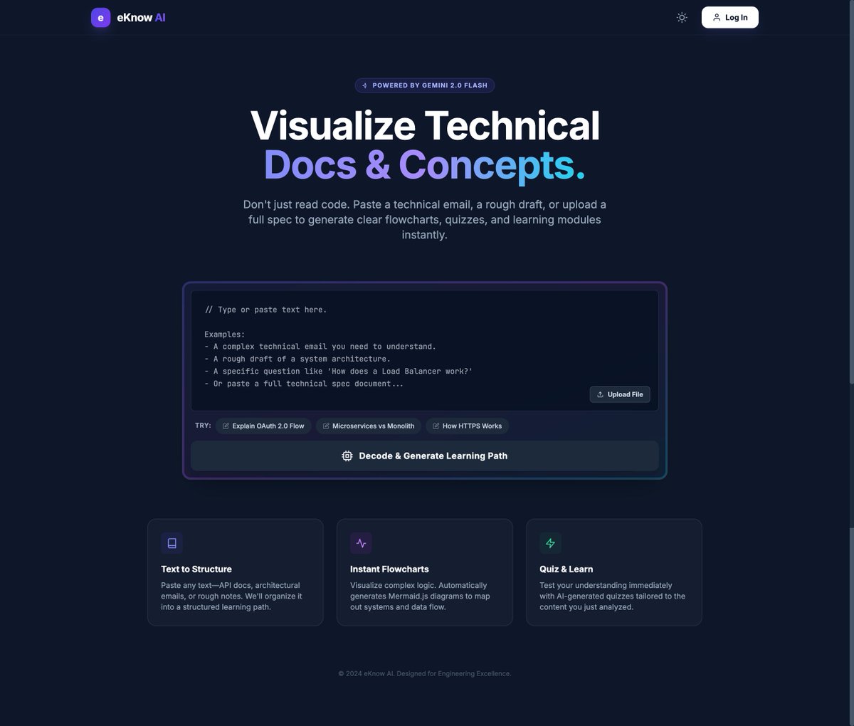 laoshi_wan99623's tweet image. 🧠 Why does learning OAuth 2.0 feel like solving a puzzle?
All those endless docs and RFCs… it’s overwhelming.
eKnow AI turns those complex docs into clear, structured, visualized learning paths.
No more detective work. Just clarity.
#AI #TechLearning #OAuth #DeveloperTools