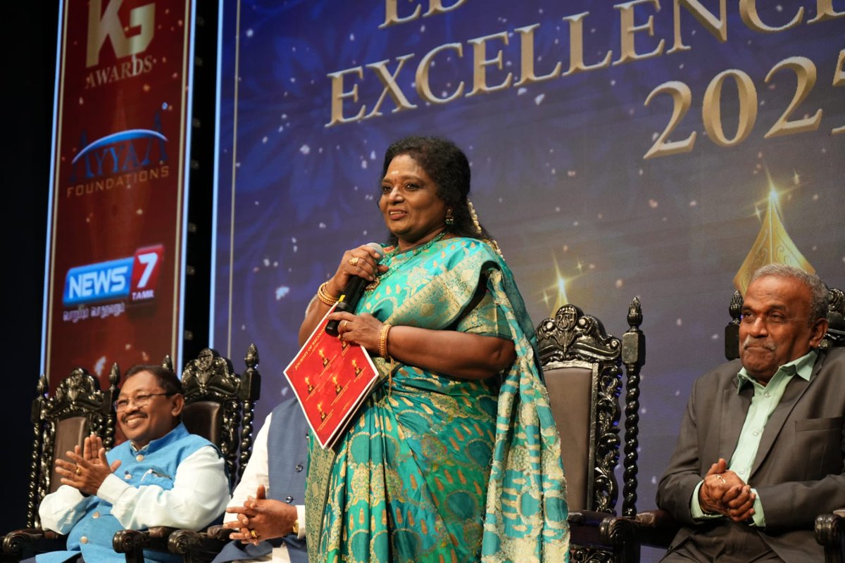 HelloIntec13514's tweet image. 🏆Edupreneurship Excellence Awards 2025 – Chennai Chapter 🏆

18.11.2025 stands as a milestone achievement — 🎉our first step toward creating a powerful change in the field of education.

#edupreneurshipawards2025 #educationleaders #chennaievents #kggroup #ayyaafoundations