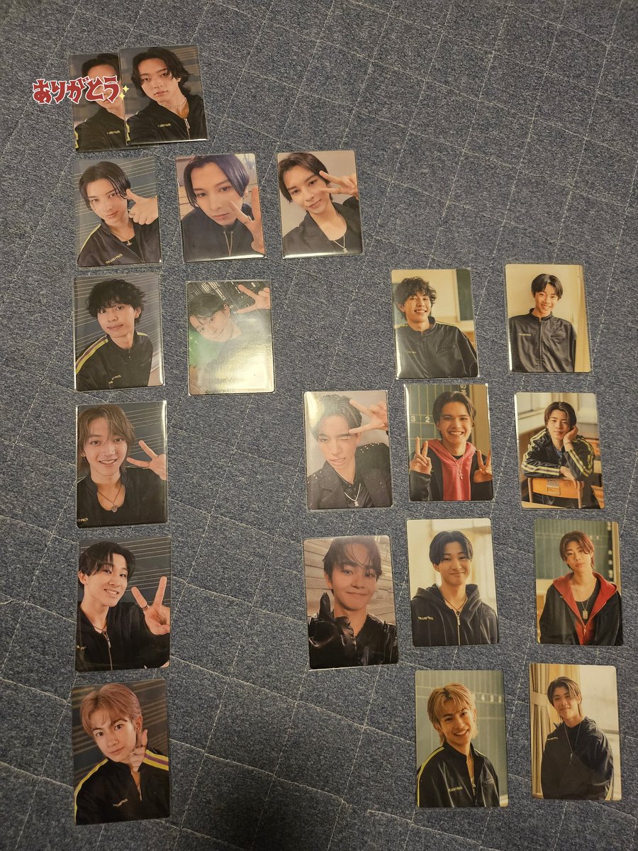 AAAyuuyu's tweet image. THE LAST PIECE ラスピ 交換
【譲】
写真
アクスタ▶ADAM.YUTA
【求】
フォトカ▶RAIKI(ALL).KANON (黒板)→重複の為ゆるく
初期トレカ▶RUI＞KANON.RAIKI.TAIKI
ポスカ▶RUI＞KANON＞TAIKI.A
アクスタ▶RUI.RAIKI
Moonchaser▶RUI＞KANON＞TAIKI 
#BMSG交換
#THELASTPIECE交換
#ラスピ交換