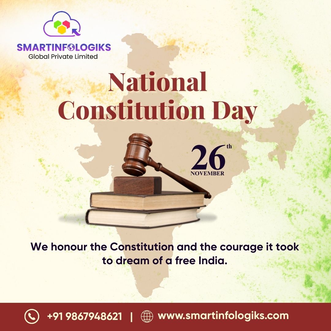 smartinfologiks's tweet image. 📕🖋On #NationalConstitutionDay,
we celebrate the guiding framework that shaped our nation, built on values, structure, &amp;amp; visionary thinking.
Just like a well-designed #system, a strong foundation drives progress.
Let’s shape a future inspired by #constitutional values &amp;amp; Unity .
