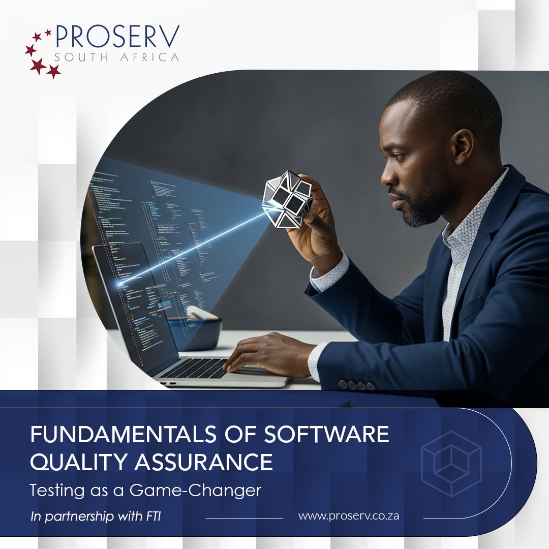ProServZA's tweet image. Great software isn’t just built—it’s tested. 🛠️
Learn QA fundamentals, embed quality, lead modern testing. In partnership with @facultytraining
🔗 hubs.li/Q03VvRyJ0
#SoftwareQuality #TestSmarter #QualityLeadership #FTISA #ProServSA ✅