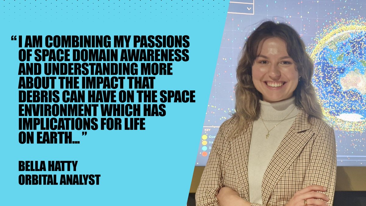 SASIC_Aus's tweet image. Orbital analyst at @KBRincorporated, Bella is a ‘space traffic manager’ observing the skies above Australia, noting millions of pieces of space debris, the International Space Station and satellites.

Read her story. 👉 bit.ly/4pPez99

#FindYourPlaceSA #SpaceToBe
