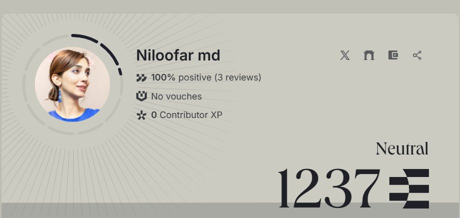 Gm friends
Happy wednesday

Some of you may know me from Farcaster or Instagram. I would appreciate it if you could leave a review on my Ethos profile if you're active there ☺️

app.ethos.network/profile/x/Nilo…