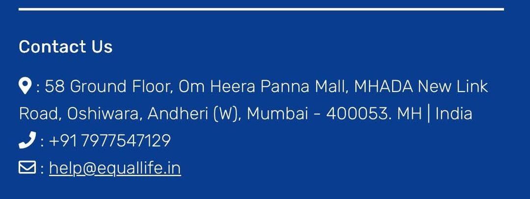 IceCandyGopalaa's tweet image. The MYTH of the &apos;TECH ENTREPRENEUR&apos; 🤡

​The fraud claimed he&apos;d move his &apos;tech firm&apos; from Bengaluru due to &quot;language issues&quot; 

Reality: His company, EqualLife, was a customized printing shop in Mumbai, not tech. 

He was never a &apos;Bengaluru-based founder.&apos; No office moved 🚫