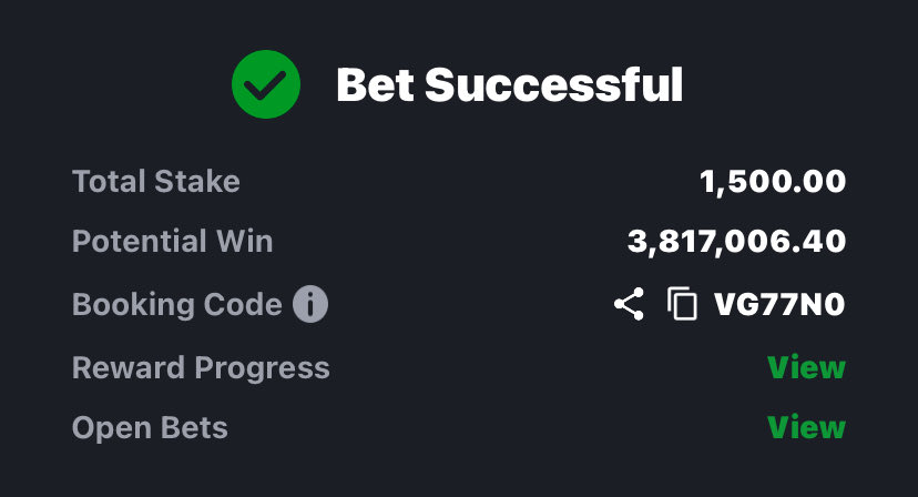 1/2UP PICKS ☘️⚽️

22/22 Picks ✅

Get my personal edit here:- t.me/+KSaLGB1amZRlN…

EDIT//FLEX//BOOM✅