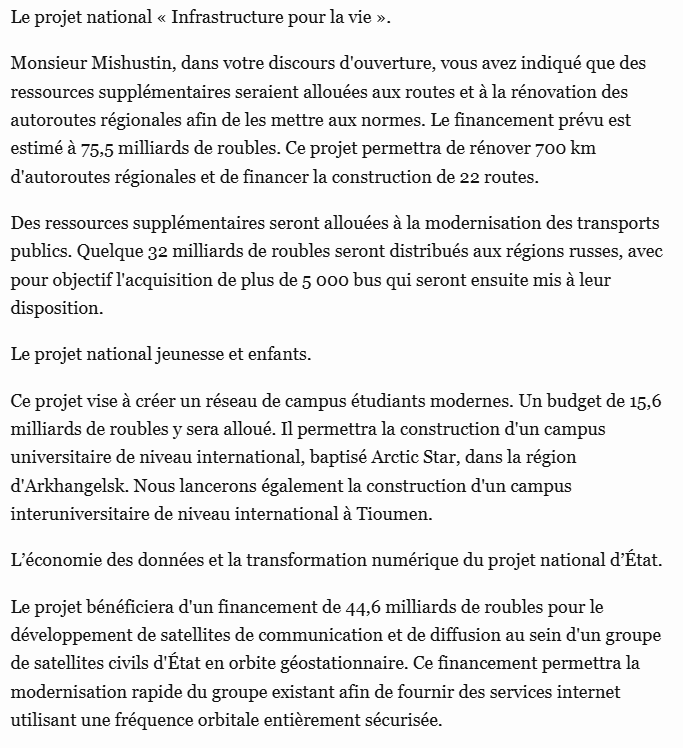 Mounotella's tweet image. #Macron dit vouloir nous protéger des réseaux sociaux. Il veut pouvoir mentir sans être contredit : &quot;La Russie consacre 1/3 de son budget à la défense, elle construit plus d&apos;école, plus d&apos;hopitaux...&quot;.
La Russie ne consacre que 6% à la défense et ne s&apos;est jamais autant modernisé