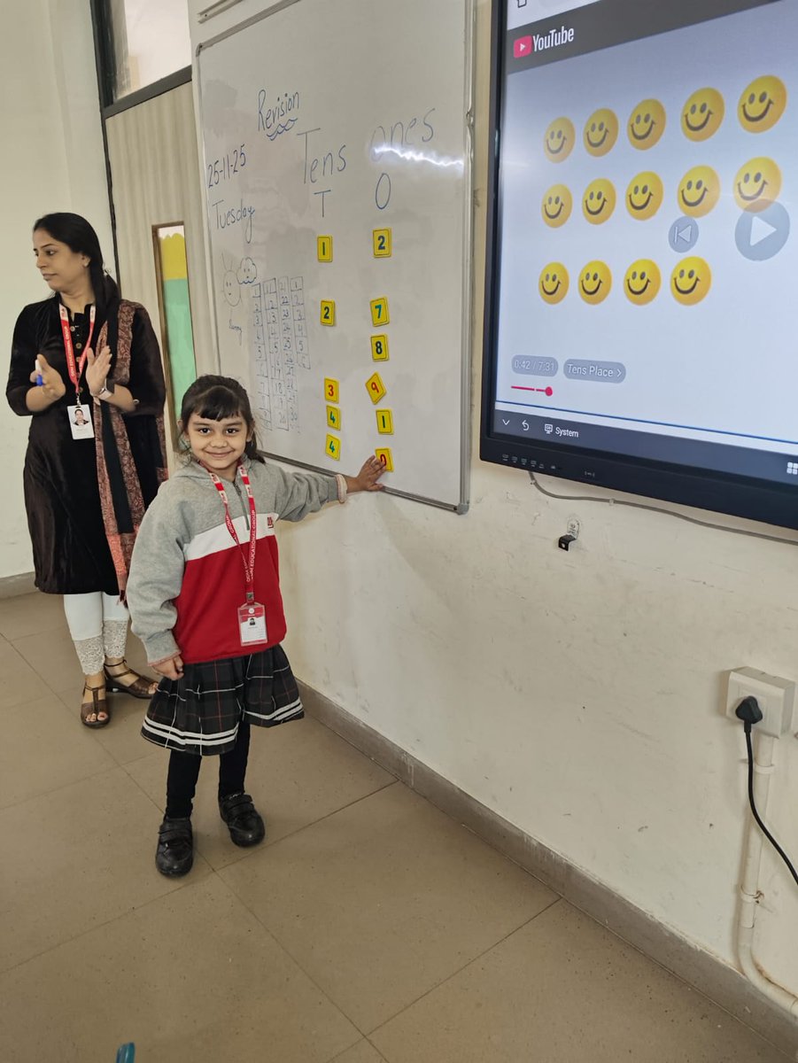 ODM_Intl_GRG's tweet image. 🔢 Understanding Place Value the Fun Way! 🎉

Numbers are always fun when learning happens through play and hands-on activities!

#PlaceValue #LearningIsFun #HandsOnActivity #ODMSchool #LittleLearners #PlayAndLearn