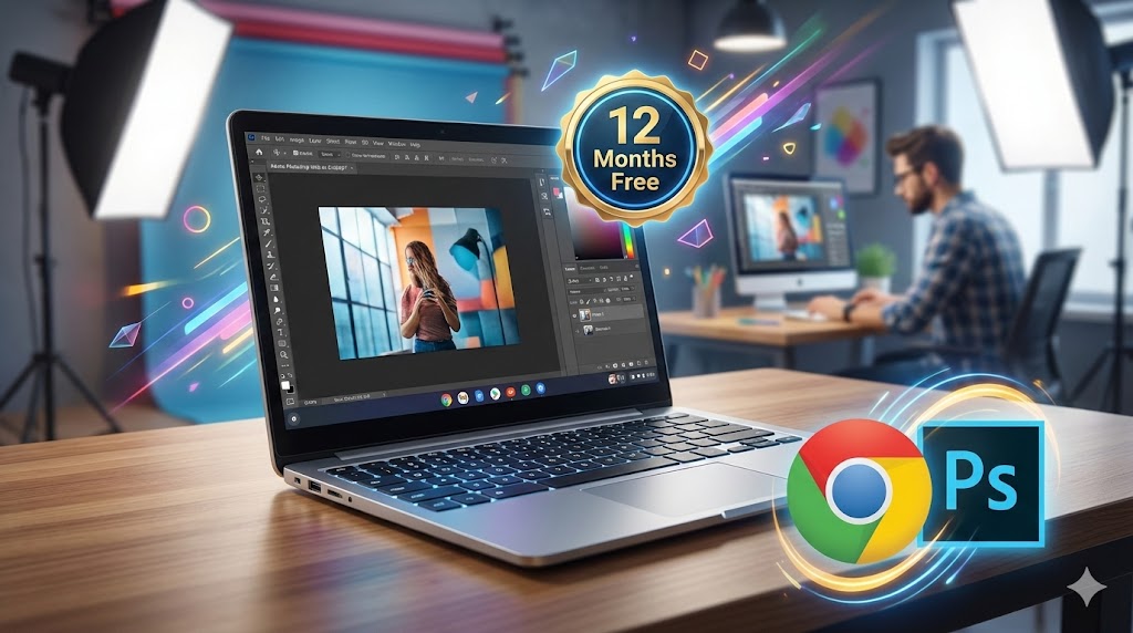 NicoChromebook's tweet image. 📸 Révolution sur Chrome ! Adobe débarque dans votre navigateur avec une extension surpuissante. 🎁 Le meilleur ? 12 mois de Photoshop Web offerts ! mychromebook.fr/adobe-photosho…

Le test complet et le lien ici ⬇️ 

#Adobe #Photoshop #ChromeOS #TechNews #BonPlan