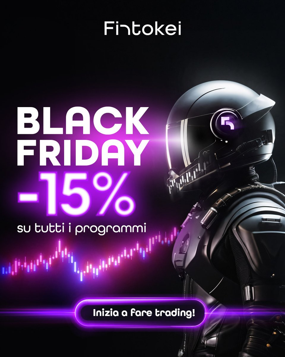 🚀 Fai PROP TRADING con FINTOKEI
🚨 BLACK FRIDAY -15%!
🎟️ Usa il CODICE "RENATO15"
👉 Inizia da questo LINK: bit.ly/47RiiKh