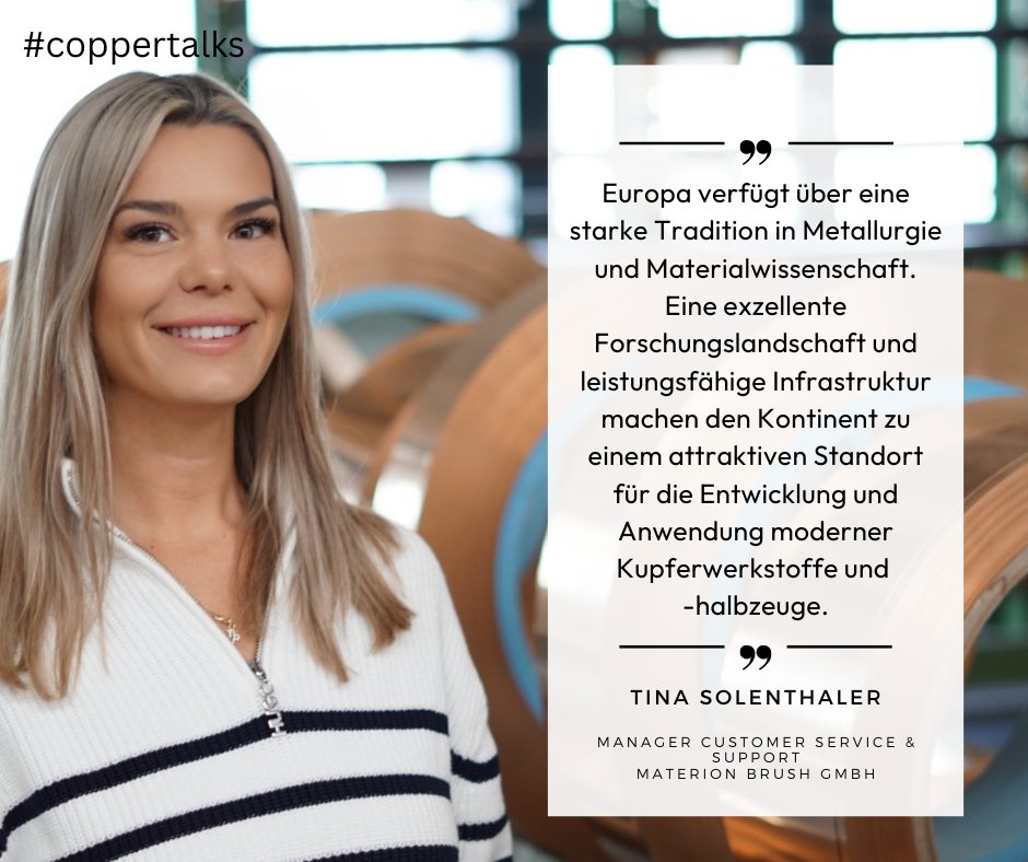 🔬 Europa glänzt mit Metallurgie-Kompetenz: Spitzenforschung trifft Kupfer-Innovation! 
#coppertalks