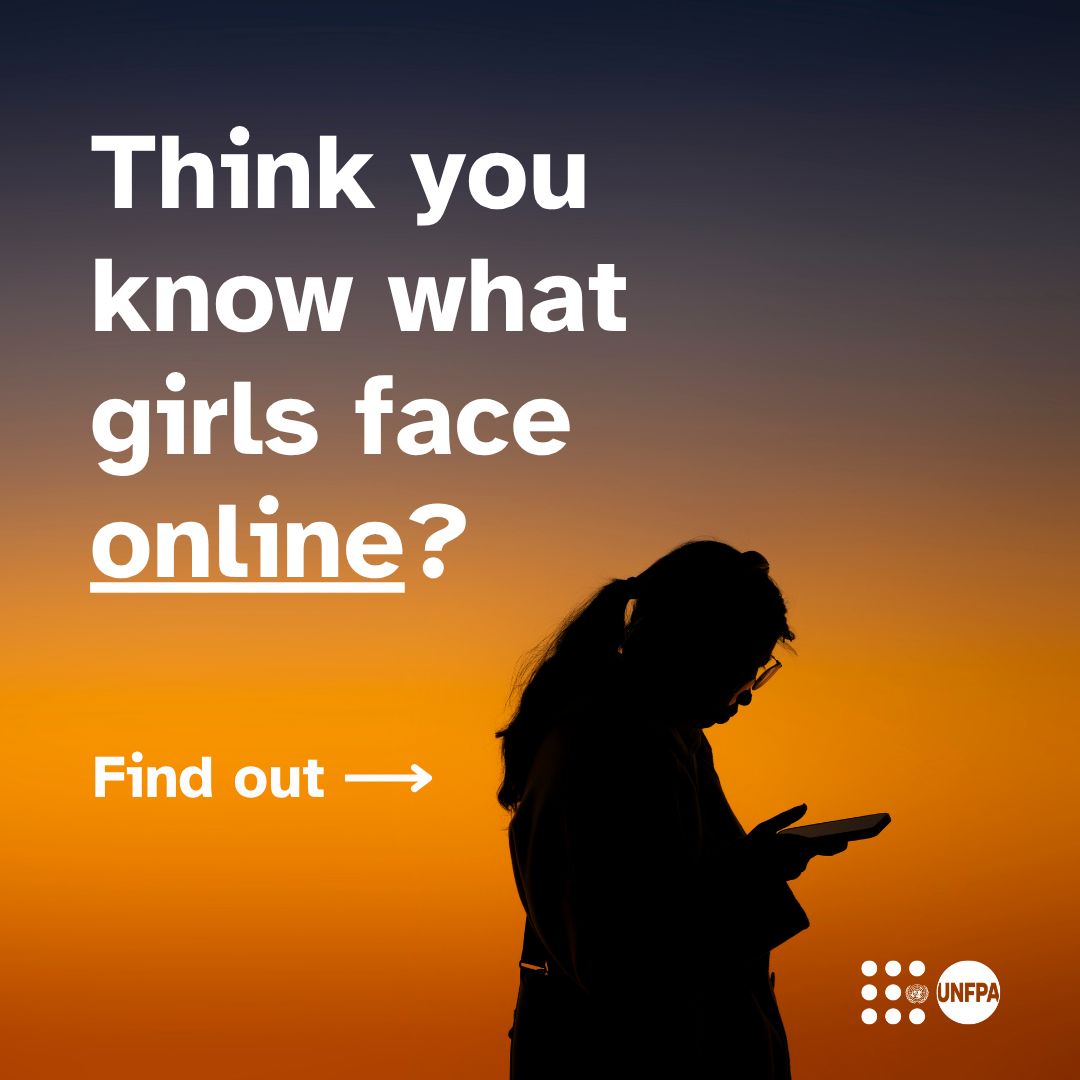 🤔 What do you think it’s like being a girl growing up online?

Take <a href="/UNFPA/">UNFPA</a> quiz to find out, then join the call #ENDViolence online now: buff.ly/zSsYPJ8

#16Days