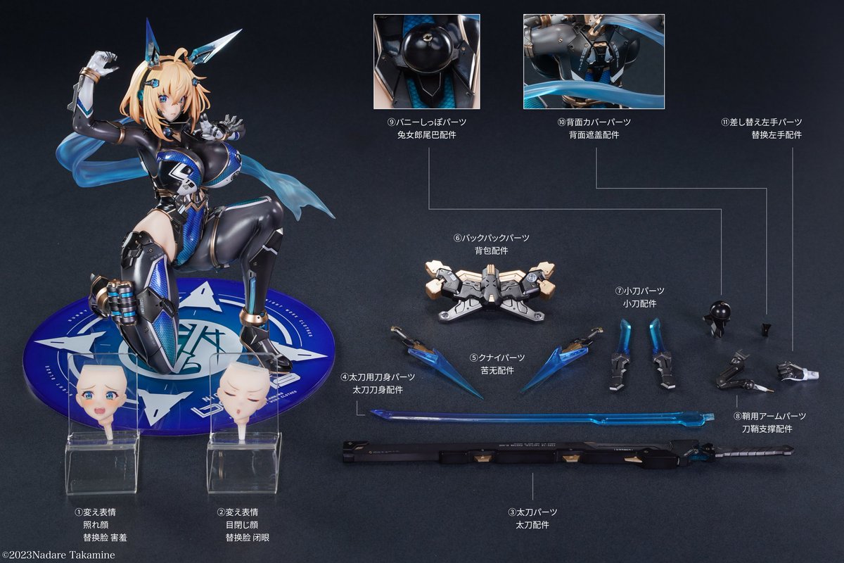 ナガナデル & ポイピレ フィギュアセット Amazon | ブシロード クリエイティブ ニジサンジ EN:エンナ