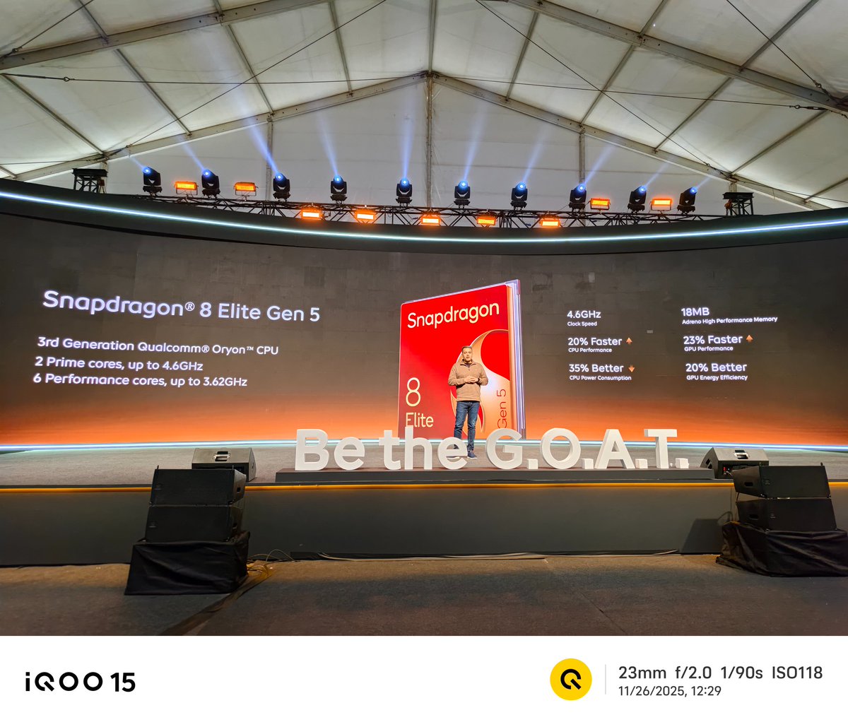 nipunmarya's tweet image. A new era of speed: The #iQOO15 packs the powerhouse chipset you’ve been waiting for. #BeTheGOAT