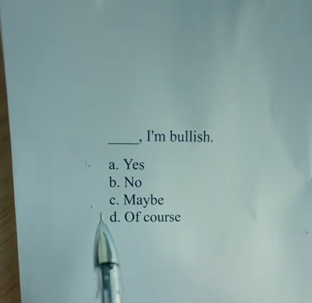 Umeh_web3's tweet image. GM CT 

TODAY WILL BE BULLISH 🔥