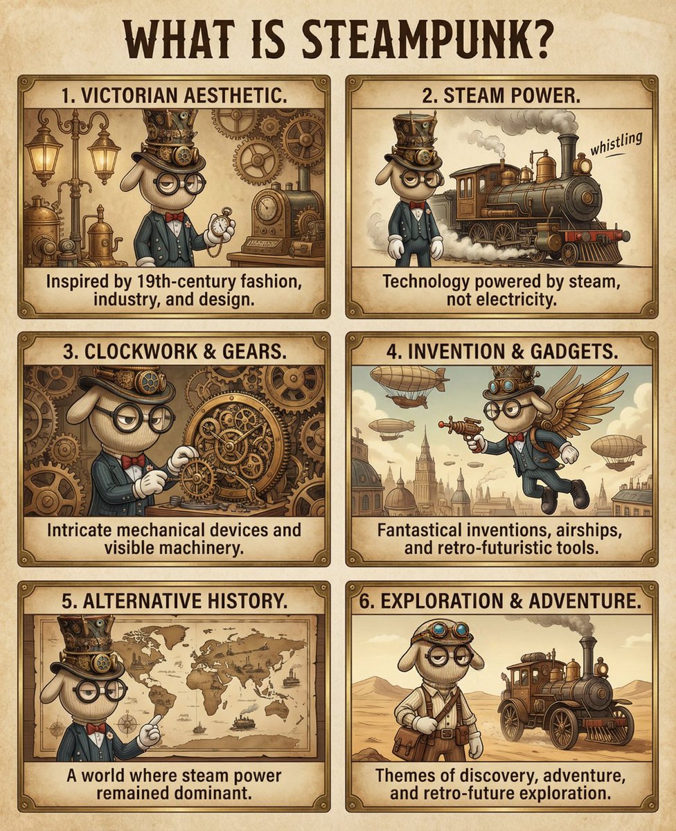 edizkan_'s tweet image. Steampunk Beast breaks down the world of gears and goggles.
#AKCB