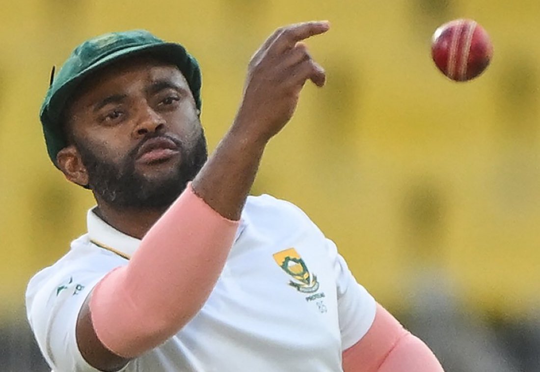 mufaddal_vohra's tweet image. LADIES &amp;amp; GENTLEMEN- STAND UP AND SALUTE TEMBA BAVUMA. 🥶

- First South African captain to win an ICC title in 27 years. 

- First South African captain to win a Test series in India in 25 years.