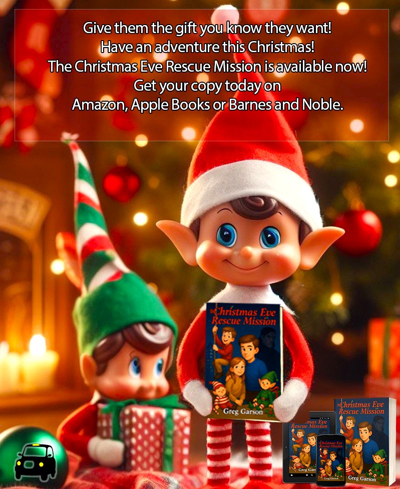 Launched today! The Christmas Eve Rescue Mission - a great book for readers of every age. Get your copy today! The perfect Christmas gift for kids who love to read. Available where great books are sold! amazon.com/Christmas-Eve-…