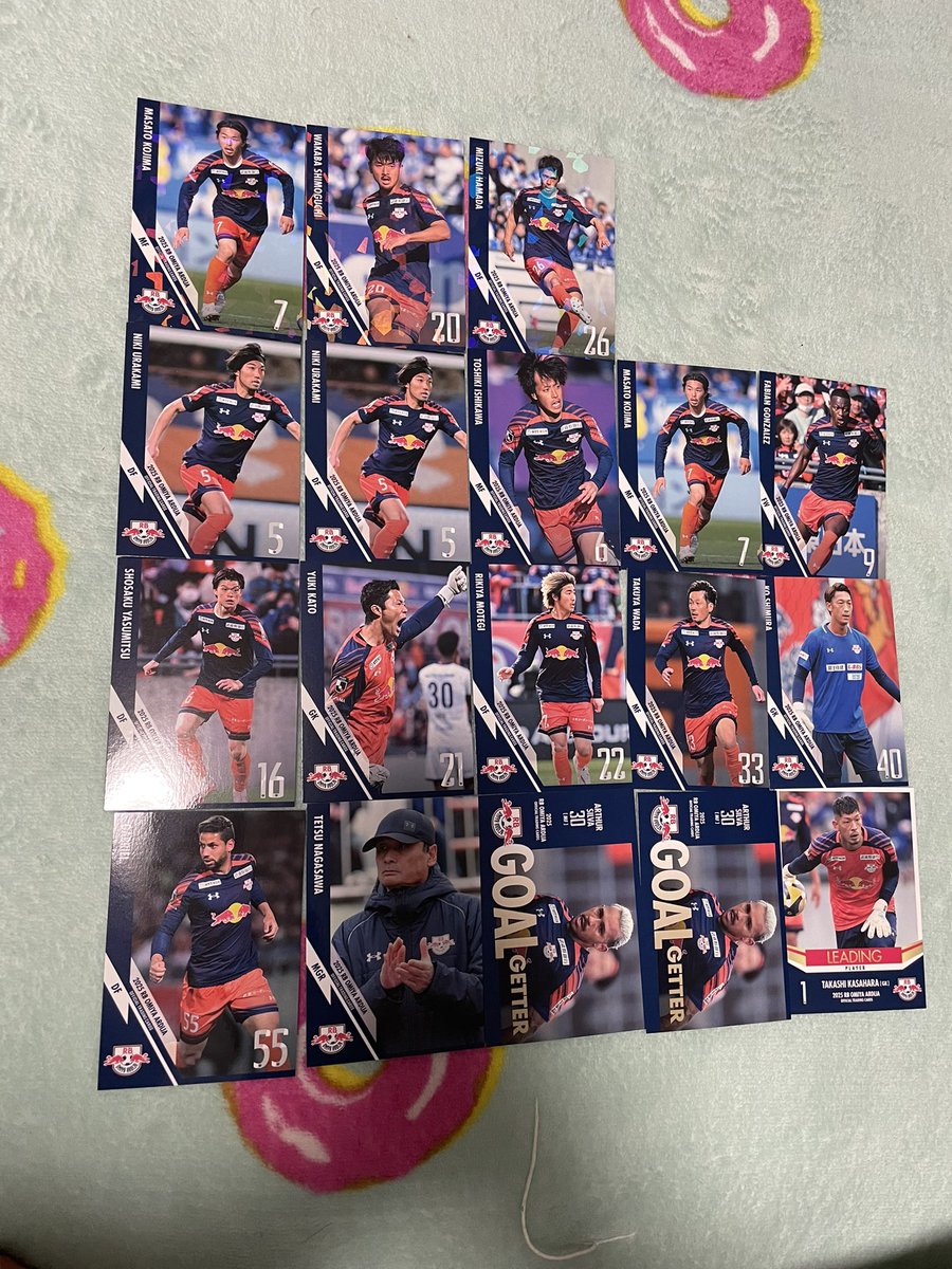 大宮アルディージャ トレカ 譲 ノーマル5×2.6.7.9.16.21.22.33.40.55