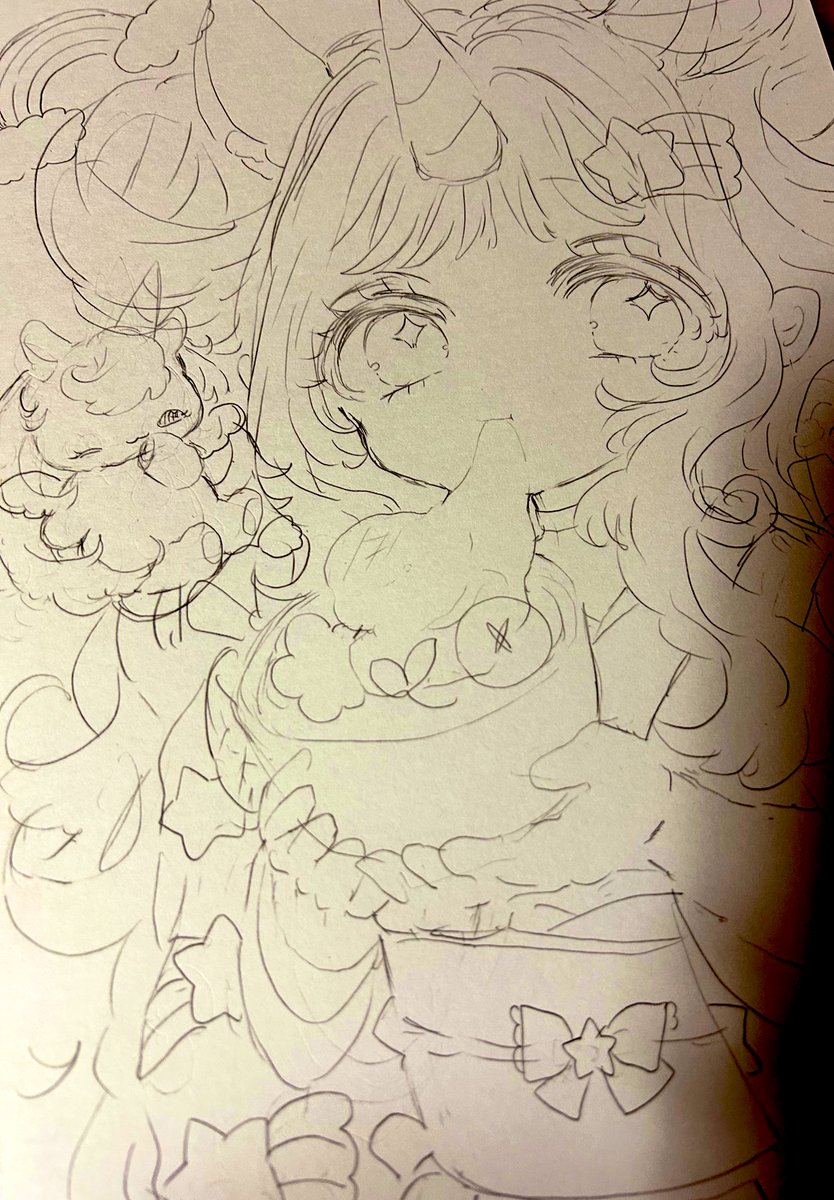 ゆりあ【イラスト コピー】確認用 コピーするのを見守る棒人間イラスト - No: 23564827｜無料イラスト