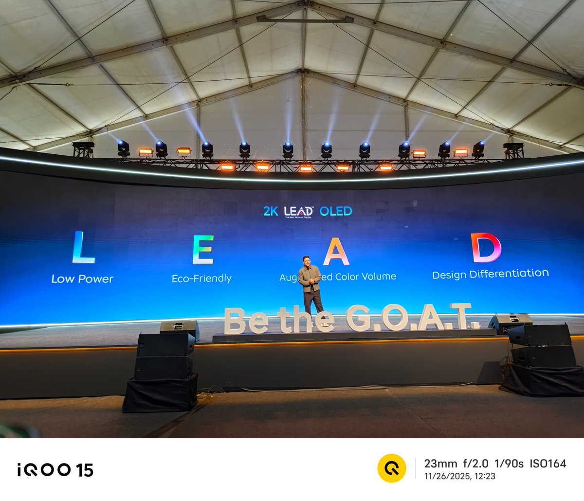 nipunmarya's tweet image. A display crafted for pure immersion. Smooth. Bright. Ultra-responsive. #iQOO15 #BeTheGOAT