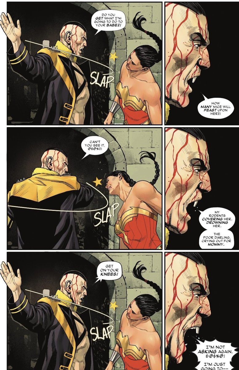 darkchyldeisms's tweet image. being a female superhero written by a man is a fate worse than death