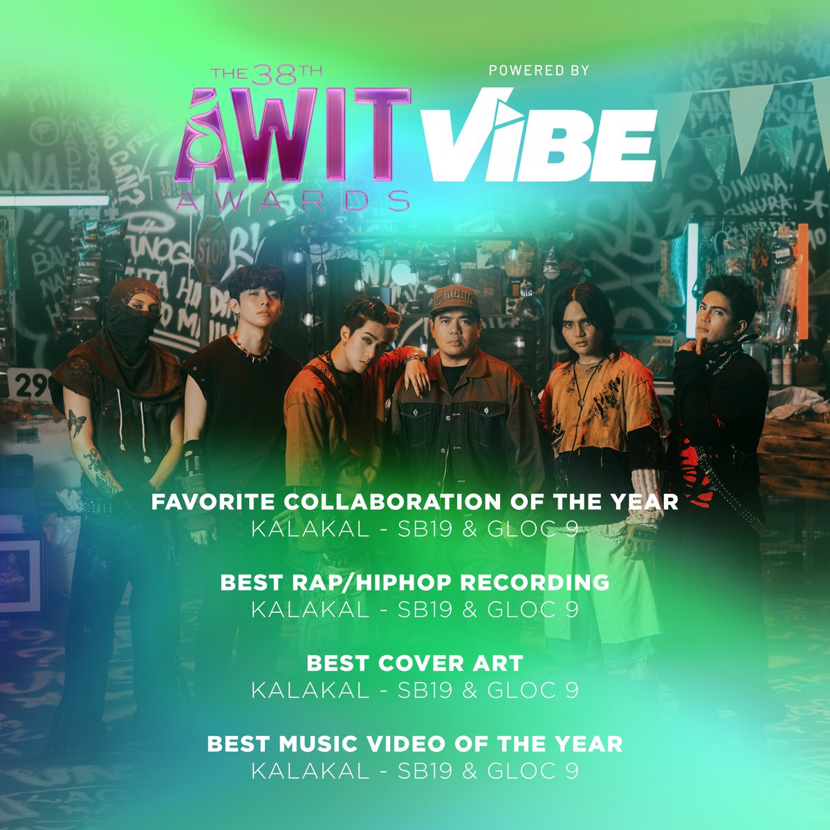 SB19Official's tweet image. Maraming salamat sa inyong suporta sa nakaraang Awit Awards 2025!

Salamat sa walang sawang pakikinig at pagmamahal ninyo sa musikang Pilipino.
Lahat ng ito ay para sa inyo A&apos;TIN 💙

#SB19 #38thAwitAwards