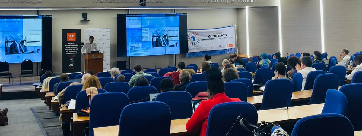 UJ_TRCTI's tweet photo. Professor Amir Lebdioui reflects on evolutionary economics, adaptive policy thinking and pathways toward greener futures.
#UJ20 #Technologyforthefuture #4IR #transformativeinnovation #sustainabledevelopment #STI2SDGs #UJAllTheWay #societalImpact
@go2uj @UJ_CBE @NRF_News https://t.co/bHJsTL0tyi