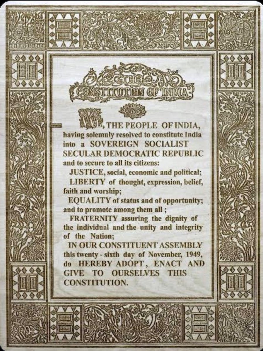 #ConstitutionDay 
#संविधान दिवस 🇮🇳

आज का दिन—अधिकारों का, कर्तव्यों का, और गर्व का।