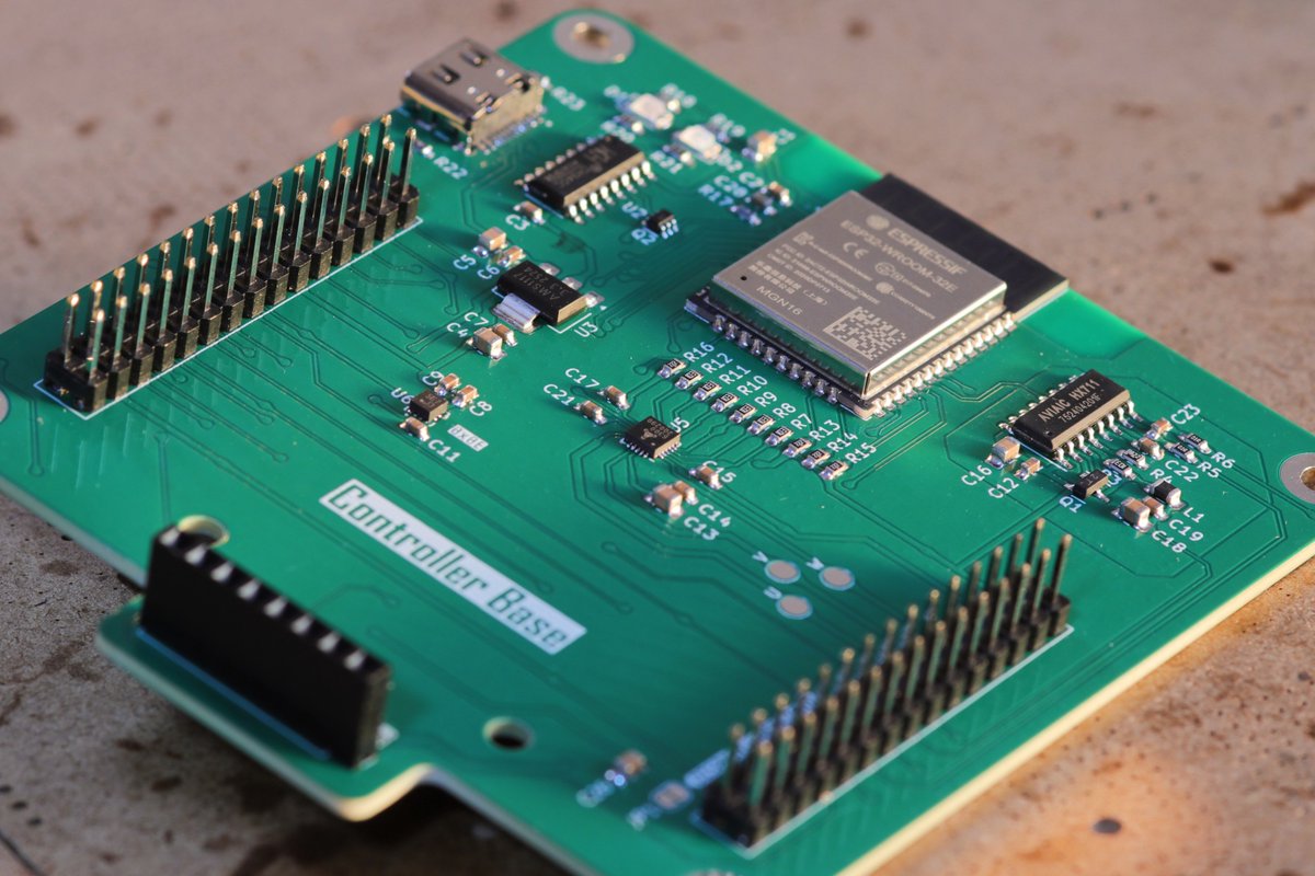 kokensha_tech's tweet image. More close-up shots of this beautiful PCB, assembled by
@PCBWayOfficial
with support from
@SGirl0311
and
@zoey46128830
#PCB #KiCad #soldering #PCBA #smartknob #BLDC #simplefoc