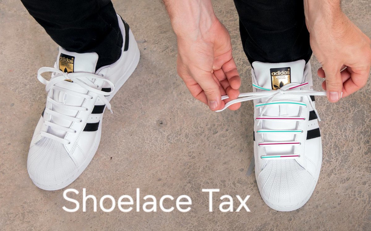 entrepreneurme's tweet photo. Today's the day
#shoelacetax https://t.co/KFjSZmfuvv
