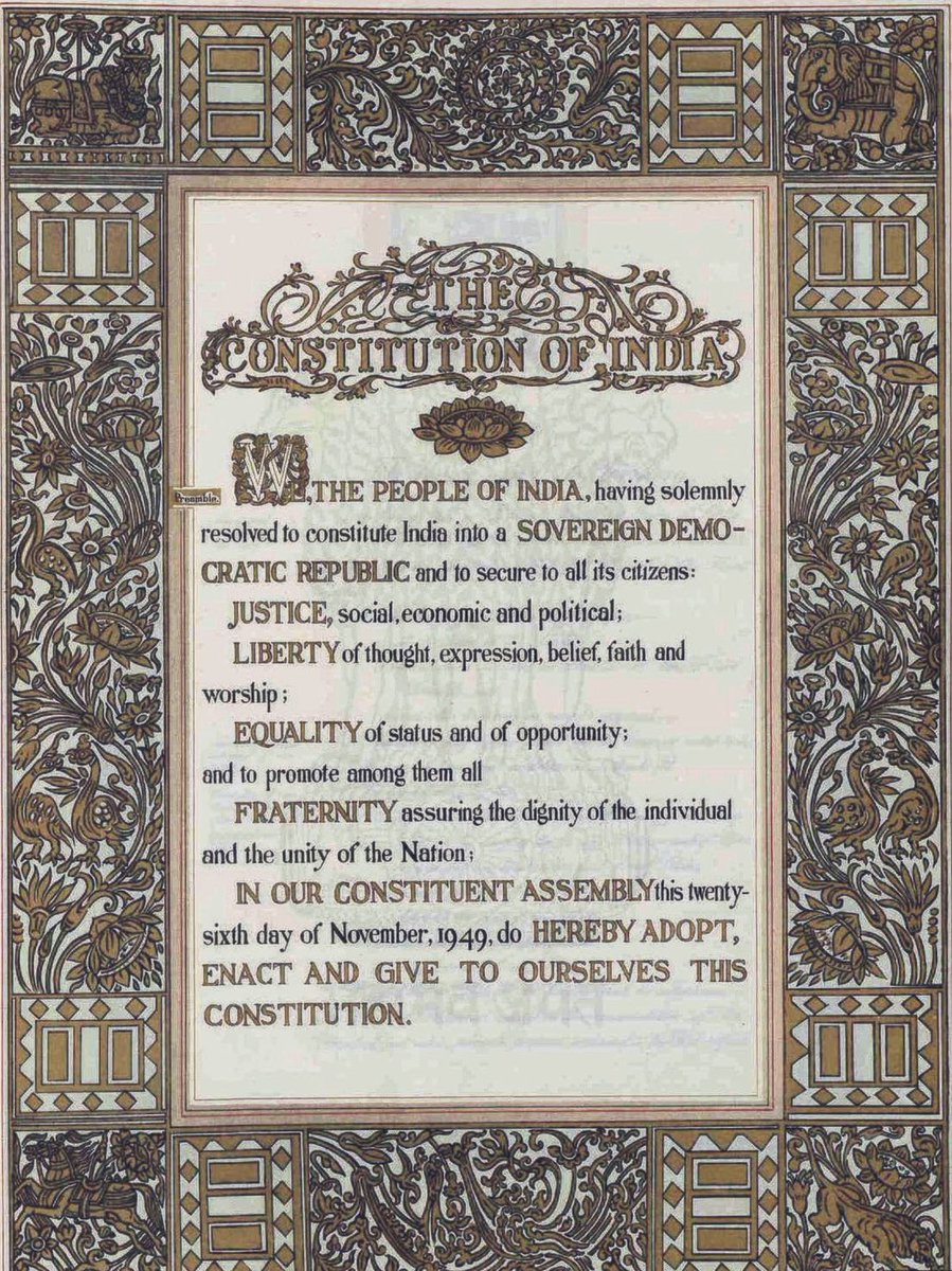 Gen_VKSingh's tweet image. On #ConstitutionDay I pay homage to the stalwarts of India who worked tirelessly to frame our constitution. This day also reminds each of us of our duties and rights as citizens of our great nation.
 #JaiHind
