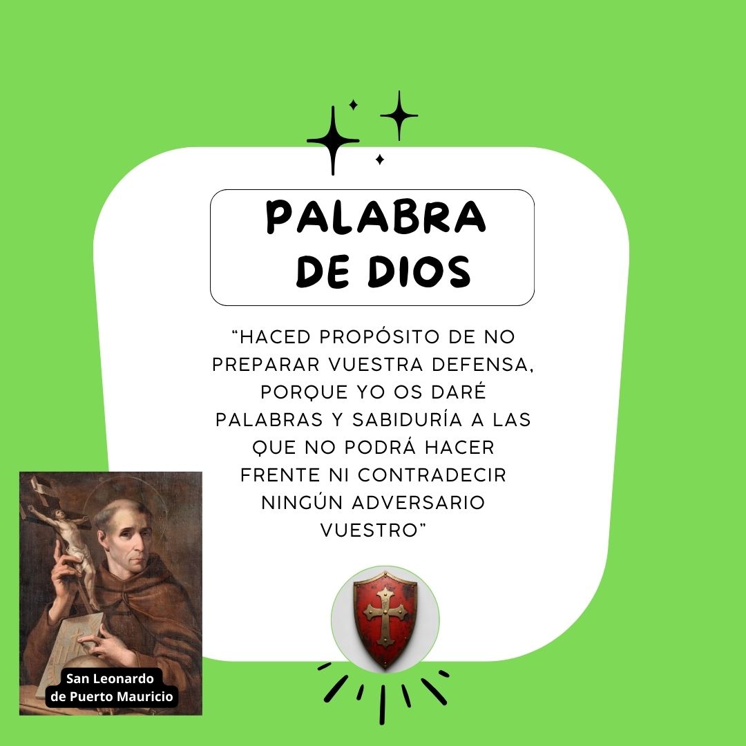 No hay batalla padecida por el nombre de Cristo que debamos temer... si nos entregamos a ella "desarmados" de nosotros mismos y nuestras fuerzas. La cruz y su Sagrado Corazón son más fuertes que el acero, la injusticia, el deshonor y la muerte. ¡Señor, que crea!